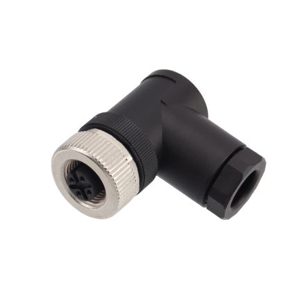 RS PRO Industrial Circular Connectors, 4 Contacts, Cable, M12 Connector, Plug, Female, IP67