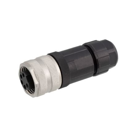 RS PRO Industrial Circular Connectors, 5 Contacts, Cable, Plug, Female, IP67