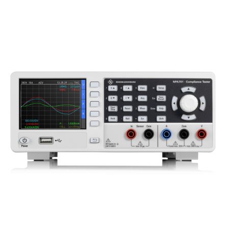 Rohde & Schwarz Analyseur De Puissance C.c. R&S NPA701, 1 Phase, Puissance Maximale De 12KW