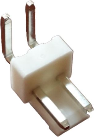 RS PRO Side Entry Through Hole PCB Header, 2 Contact(s), 3.96mm Pitch, 1 Row(s), Shrouded