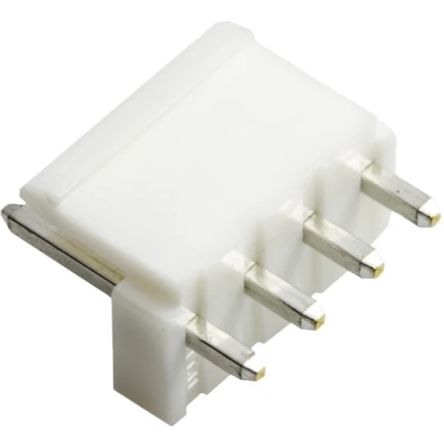 RS PRO Straight Through Hole PCB Header, 4 Contact(s), 3.96mm Pitch, 1 Row(s), Shrouded