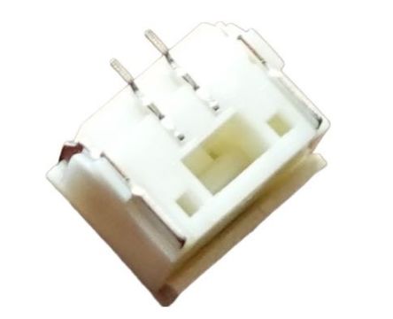 RS PRO Straight Surface Mount PCB Header, 2 Contact(s), 1.25mm Pitch, 1 Row(s), Shrouded