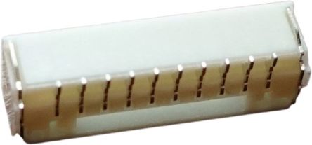RS PRO Straight Surface Mount PCB Header, 10 Contact(s), 1.25mm Pitch, 1 Row(s), Shrouded