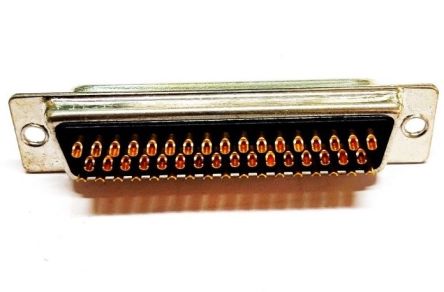 RS PRO 50 Way Panel Mount D-sub Connector Socket, with Panel