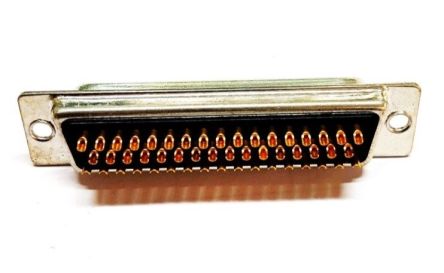 RS PRO 50 Way Panel Mount D-sub Connector Socket, with Panel