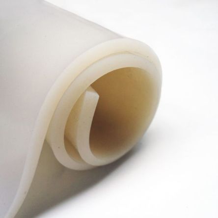 RS PRO Translucent Silicone Rubber Sheet, 1m x 1.2m x 3mm10 MPa