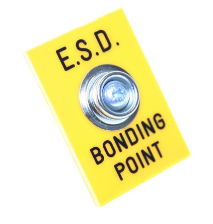 RS PRO Earth Bonding Plug With 10 mm Stud