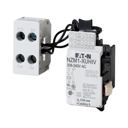 Eaton NZM Undervoltage Release for use with Circuit Breaker