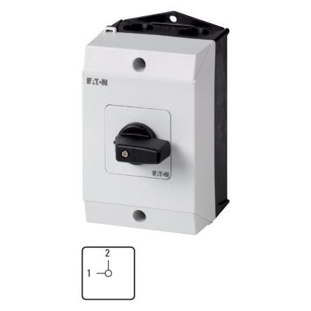 Eaton T0 Series Plastic Door Switch for Use with Changeoverswitches, 137 x 102 x 80mm