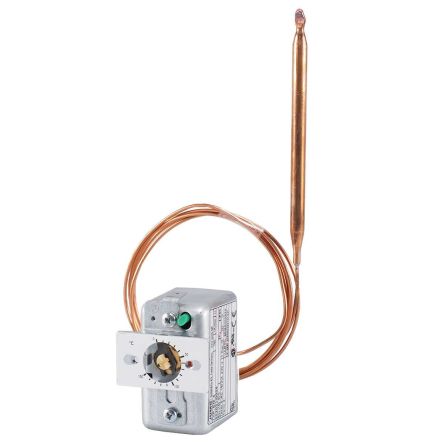 Jumo Capillary Thermostat, 150°C Max, Automatic Reset, Panel Mount