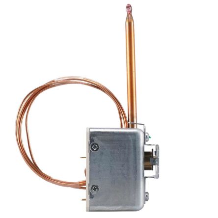Jumo Capillary Thermostat, 200°C Max, Automatic Reset, Panel Mount