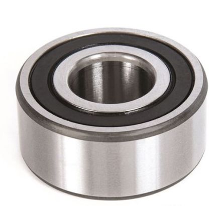 RS PRO Double Row Angular Contact Ball Bearing- Both Sides Sealed 40mm I.D, 80mm O.D