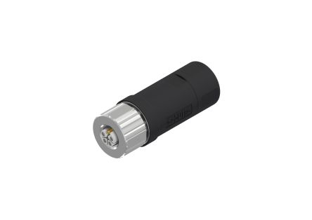 CONEC Circular Connector, 4 Contacts, Panel Mount, M12 Connector, Socket, Female, IP67, 43 Series