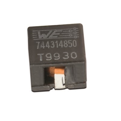 Wurth Elektronik Wurth, WE-HCI, 7030 Shielded Wire-wound SMD Inductor with a Polystyrene Core, 2 μH ±20% Flat Wire Winding 6.5A Idc