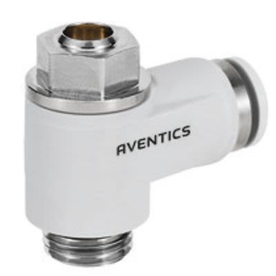 EMERSON ? AVENTICS EMERSON – AVENTICS CC04 Series Tube Non Return Valve, 12mm Tube Inlet Port x G 1/2 Male Outlet Port, R412010578