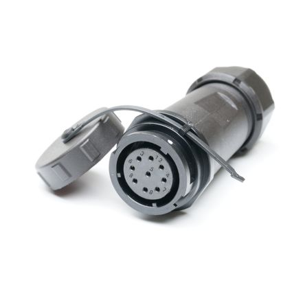 RS PRO Industrial Circular Connectors, 9 Contacts, In-line, SY21 Connector, Socket, Female, IP67