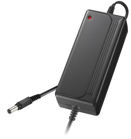 RS PRO 36W Plug-In AC/DC Adapter 5, 6, 7.5, 9, 12, 13.5, 15V dc Output, 3A Output
