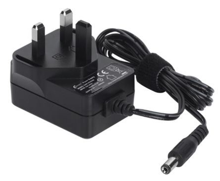 RS PRO 24W Plug-In AC/DC Adapter 24V dc Output, 1A Output
