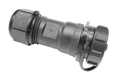 RS PRO Industrial Circular Connectors, 4 Contacts, In-line, SP17 Connector, Socket, Male, IP68