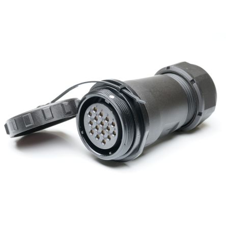 RS PRO Industrial Circular Connectors, 16 Contacts, In-line, SP29 Connector, Socket, Female, IP68