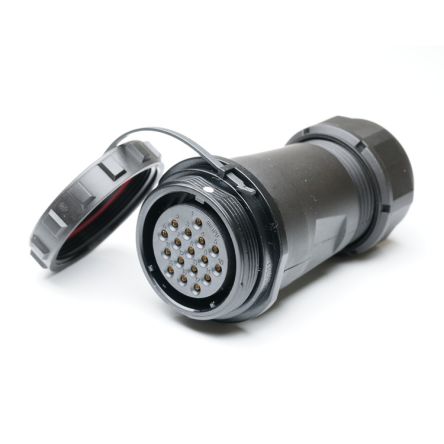RS PRO Industrial Circular Connectors, 17 Contacts, In-line, SP29 Connector, Socket, Female, IP68
