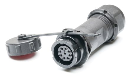 RS PRO Industrial Circular Connectors, 9 Contacts, In-line, SY13 Connector, Socket, Female, IP67