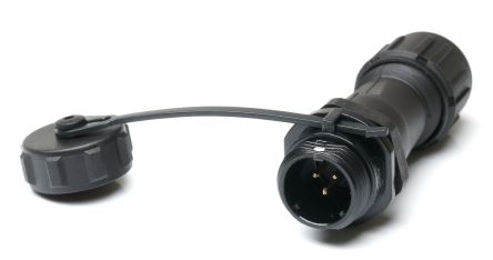 RS PRO Industrial Circular Connectors, 3 Contacts, In-line, SP11 Connector, Socket, Male, IP68
