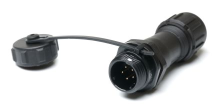 RS PRO Industrial Circular Connectors, 5 Contacts, In-line, SP11 Connector, Socket, Male, IP68