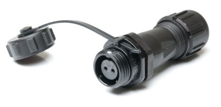 RS PRO Industrial Circular Connectors, 2 Contacts, In-line, SP11 Connector, Socket, Female, IP68