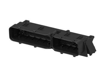 TE Connectivity Horizontal PCB Mount PCB Header, 121 Contact(s), 2.54mm Pitch, 5 Row(s), Shrouded
