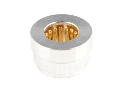 Molex 204316 Series Vertical Press Fit Mount PCB Socket, 1-Contact, 1-Row, Press-Fit Termination