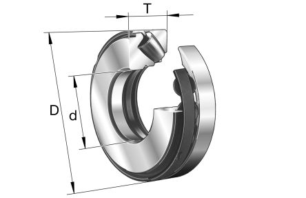 FAG 29420-E1-XL 100mm I.D Spherical Spherical Roller Bearing, 210mm O.D