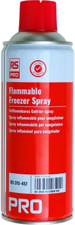 RS PRO 400mL Aerosol Freezer Spray, -45°C