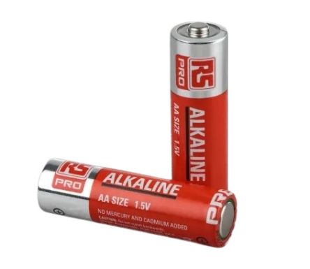 RS PRO Alkaline AA Batteries 1.5V