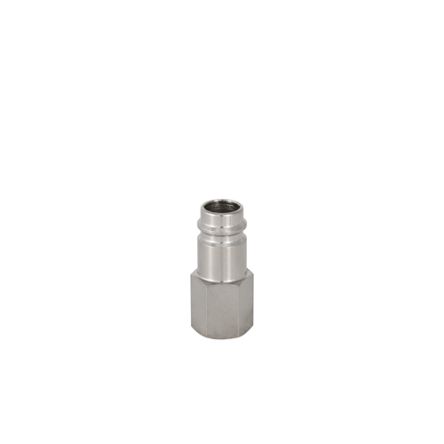 RS PRO Brass, Steel Female Pneumatic Quick Connect Coupling, 1/2 in BSP Female Threaded