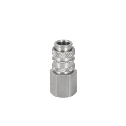 RS PRO Brass Female Pneumatic Quick Connect Coupling, M12 Female Threaded