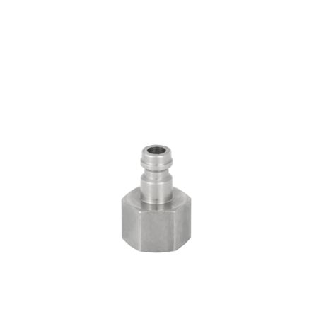 RS PRO Brass Female Pneumatic Quick Connect Coupling, M12 Female Threaded