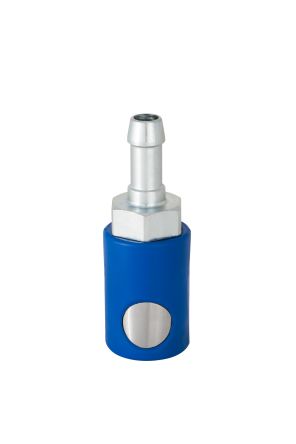RS PRO Brass Female, Male Pneumatic Quick Connect Coupling, 6mm Hose Barb
