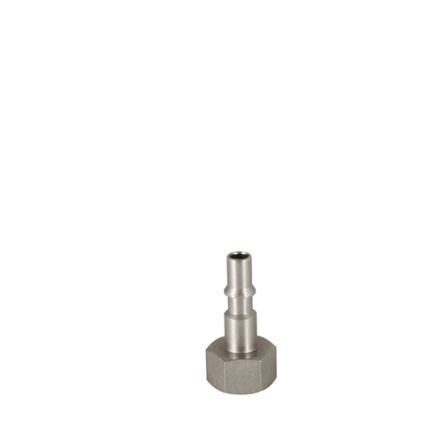 RS PRO Brass, Steel Female Pneumatic Quick Connect Coupling, 1/4 in BSP Female Threaded