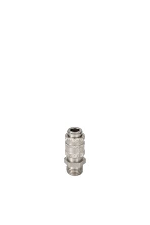 RS PRO Brass Male Pneumatic Quick Connect Coupling, M6 Male Threaded