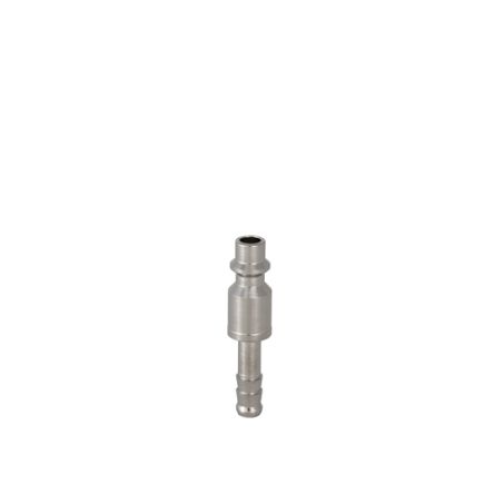 RS PRO Steel Female, Male Pneumatic Quick Connect Coupling, 6mm Hose Barb