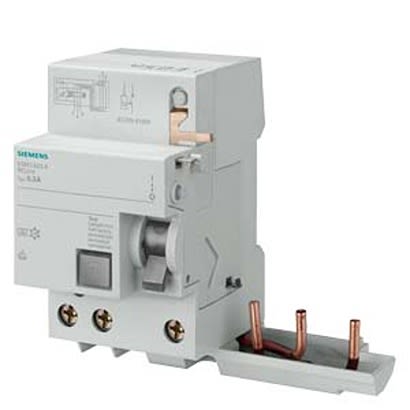 Siemens 5SM28 RCCB, 40A, 3 Pole, Type A, 400V