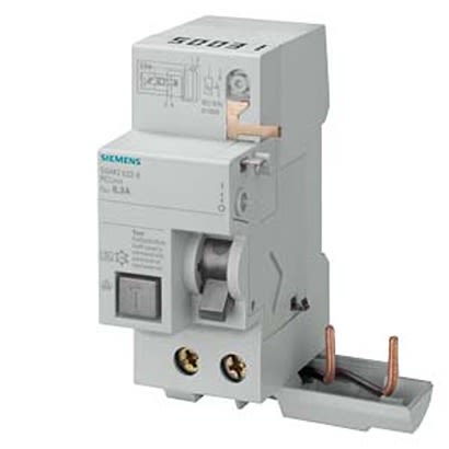 Siemens 5SM26 RCCB, 63A, 2 Pole, 300mA, Type AC, 230V