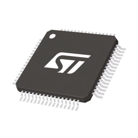 STMicroelectronics STM32C071R8T6N ARM Cortex M0+ MCU Microcontroller, STM32, 48MHz, 64 kByte, 64-Pin LQFP