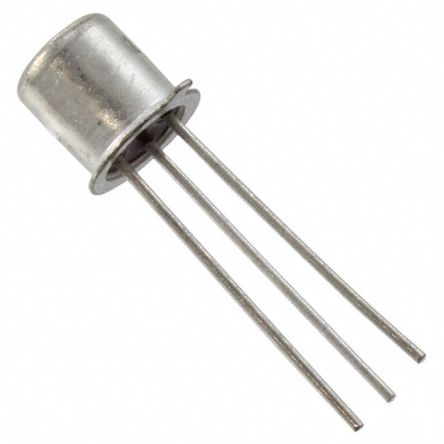 Microchip JANTX2N2907A PNP Bipolar Transistor, 600 mA dc, 60 V dc, 3-Pin TO-18
