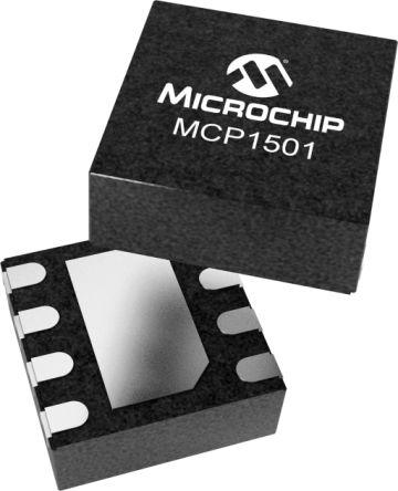 Microchip Precision Buffer Voltage Reference 1.024V 0.1% 6-Pin SOT, MCP1501T-18E/CHY