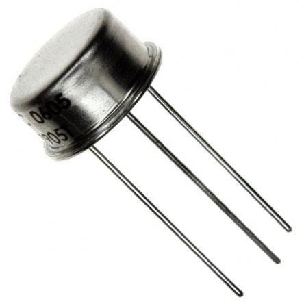 Microchip JANTX2N2905A PNP Bipolar Transistor, 600 mA, 60 V, 3-Pin TO-39
