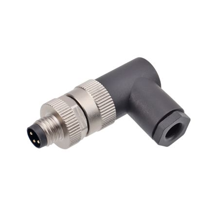 RS PRO Industrial Circular Connectors, 3 Contacts, M8 Connector, Plug, Male, IP67