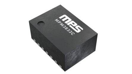 MPS MPM3833CGRH-P, 1 Step-Down Converter, Controller 3A, 0.6 → 2.75 V, 1150 kHz 10-Pin, QFN-18