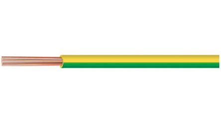 Huber+Suhner RADOX 155 Series Green 4 Hook Up Wire, 12 AWG, 100m, Cross Linked Polyolefin Insulation, RADOX 155 4.0 MM2